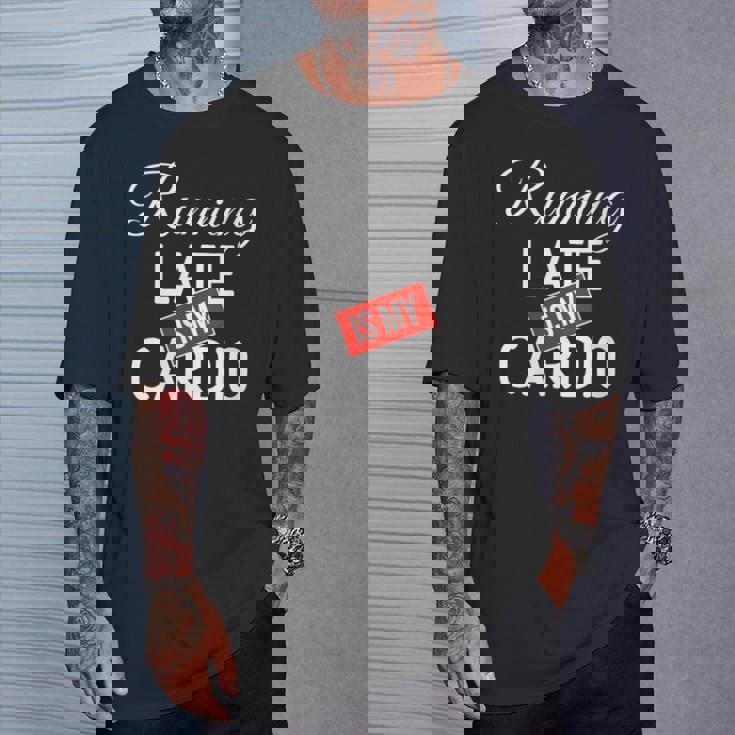 Cotizaciones De Bienes Raíces Graciosas Correr Tarde Es Mi Cardio Cuello Camiseta unisex Regalos para él