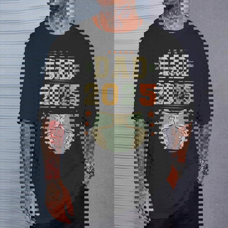 Dad 2025 年生パパ、新米パパ、初めてのパパ Tシャツ 彼への贈り物