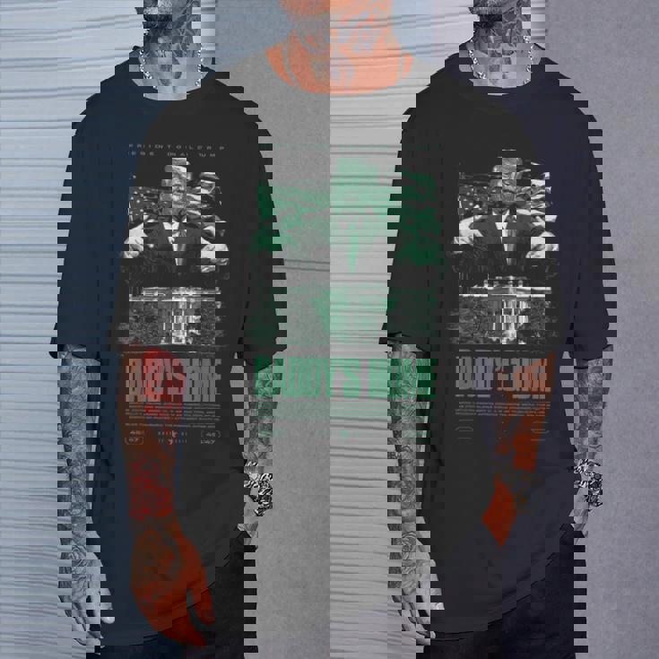 Daddys Home ホワイトハウス トランプ 2024 選挙 Tシャツ 彼への贈り物