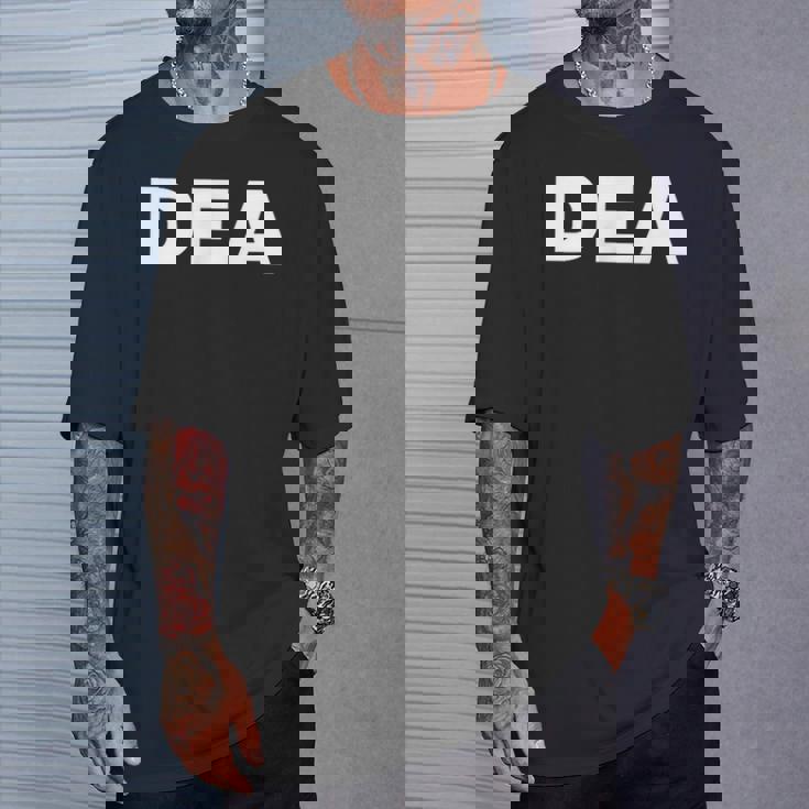 Deaエージェント麻薬取締局ホワイトプリント Tシャツ 彼への贈り物