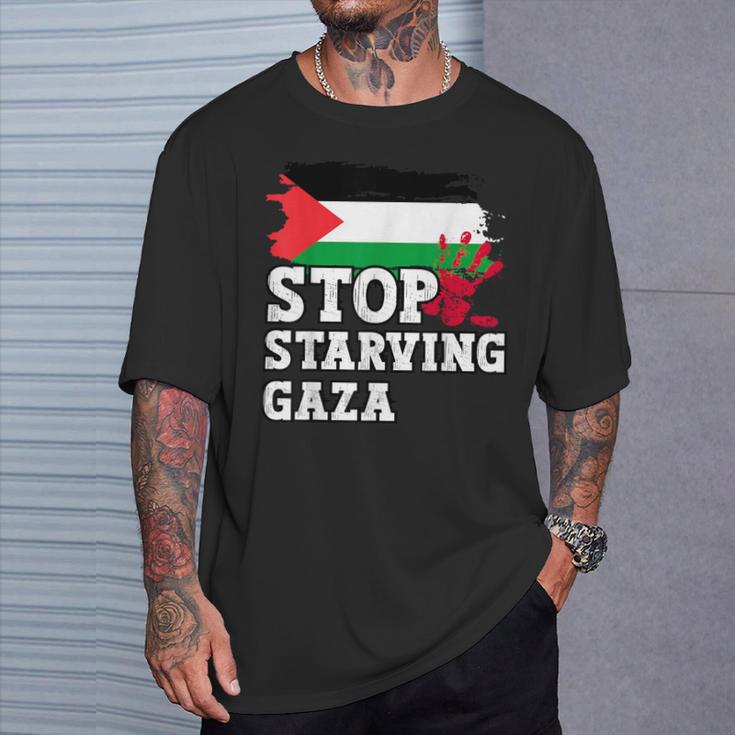 Deja De Morir De Hambre A Camiseta unisex Regalos para él