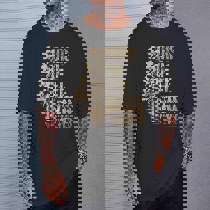 Dibs On The Bass Player ギターミュージシャン Tシャツ 彼への贈り物