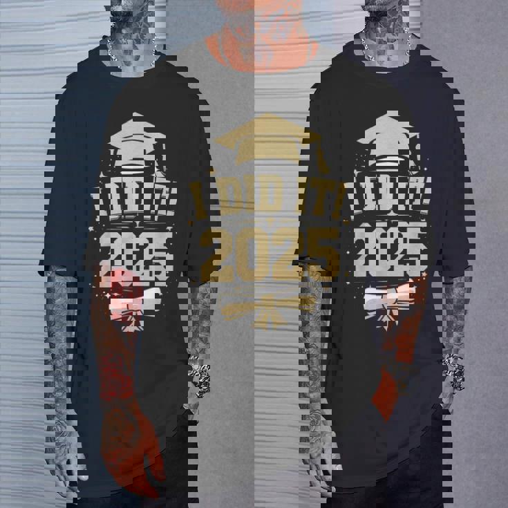 I Did It Graduate 2025 2025年卒業クラス Tシャツ 彼への贈り物