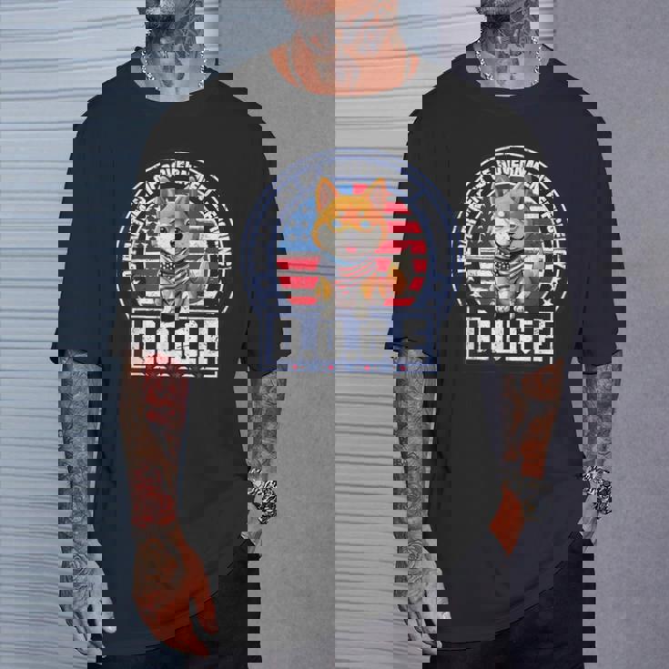 Doge DOGE 政府効率省 Tシャツ 彼への贈り物