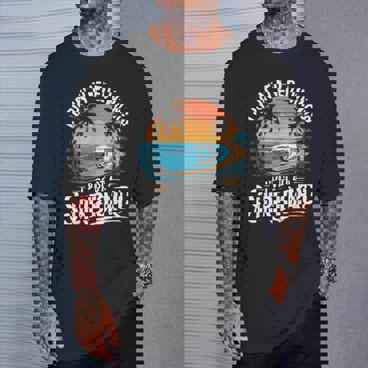 I Don't Need Wings I Have Aurfurfboard For Men Tシャツ 彼への贈り物