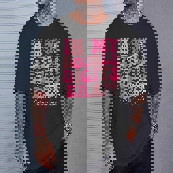 In My Double Digits Era 10Th Birthday Version Coquette Bow T-Shirt Gifts for Him