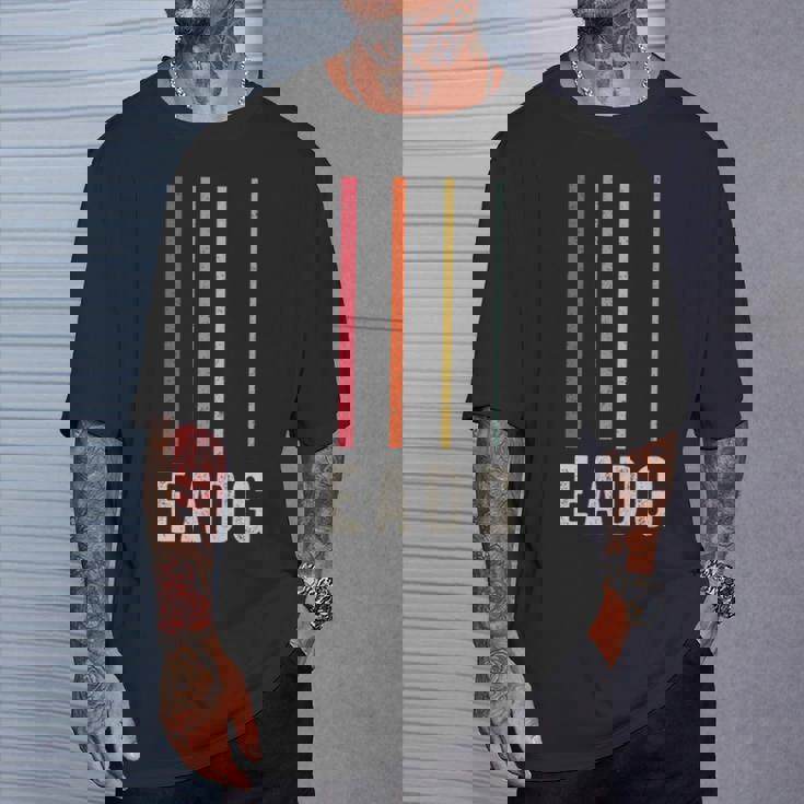 Eadg 4弦ベースギター レトロヴィンテージベースプレーヤー Tシャツ 彼への贈り物