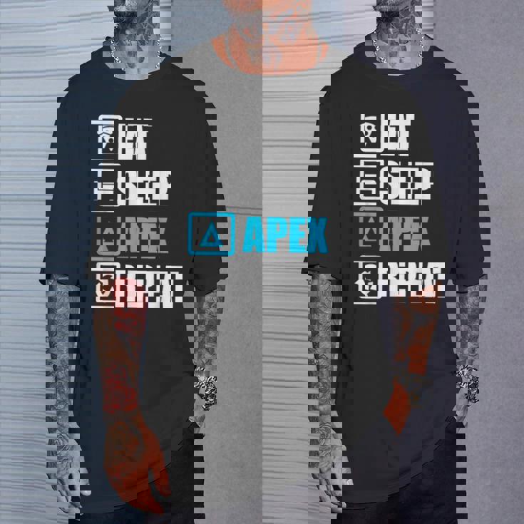 Eatleep Apex リピートシャツ 面白いモチベーションギフト Tシャツ 彼への贈り物