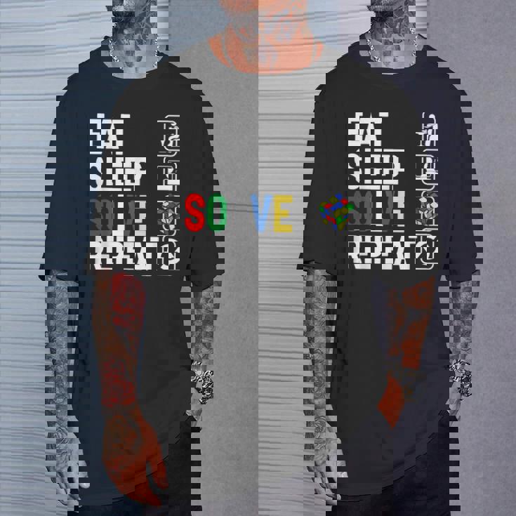 Eatleepolve Repeat キューブゲーム ルービックtシャツ Tシャツ 彼への贈り物