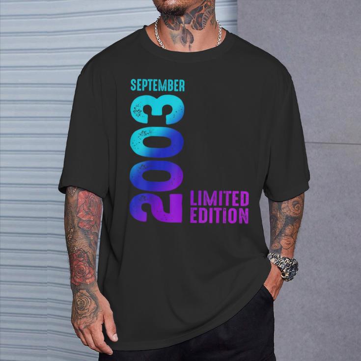 Edición Limitada Deeptiembre De 2003 Camiseta unisex Regalos para él