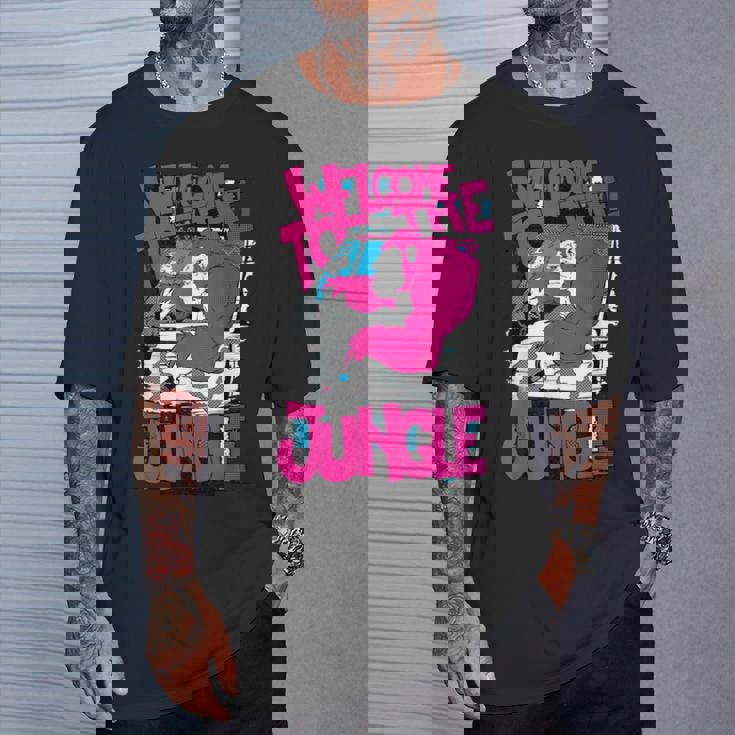 Edmトリッピーゴリラジャングルダンスミュージックレイブフェスティバル Tシャツ 彼への贈り物