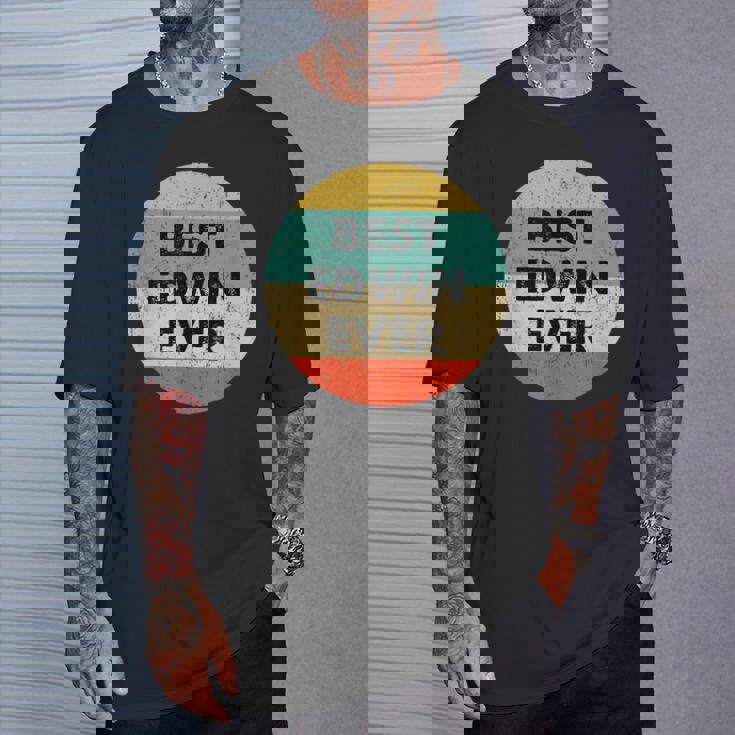 Edwin 名前 Tシャツ 彼への贈り物