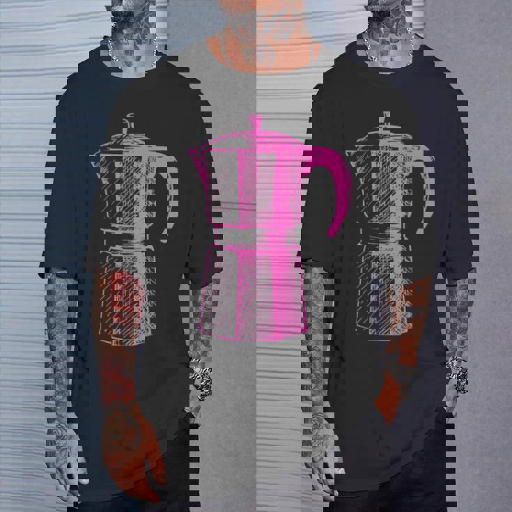 Essenza Italiana Moka コーヒーメーカー Tシャツ 彼への贈り物