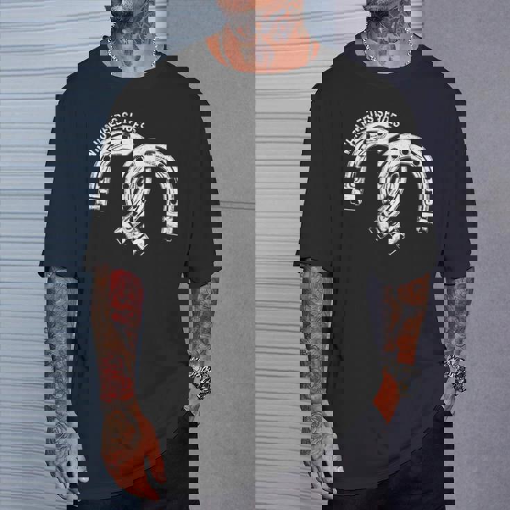 Farrier Needs 靴 蹄鉄 トリム 馬蹄 靴 Tシャツ 彼への贈り物