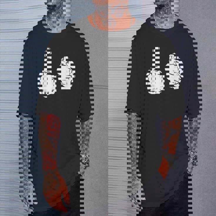 Fuck You シャツ 中指ポインティング Fuk You FUck You Tシャツ 彼への贈り物