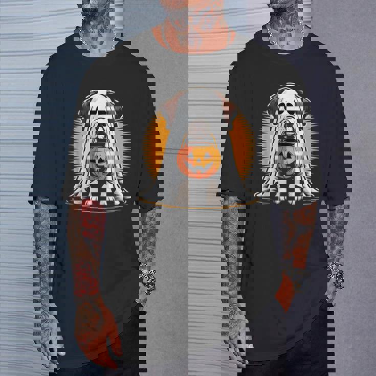 My Dog Is My Boo ハロウィン ゴーストドッグ メンズ レディース キッズ Tシャツ 彼への贈り物