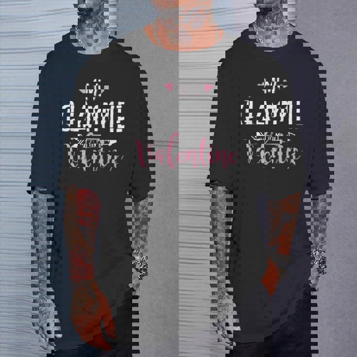 My Glammy Is Myalentine パーティーギフト Tシャツ 彼への贈り物