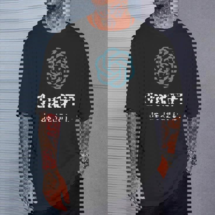 Nerd Chatgpt Just Did It デザイン Tシャツ 彼への贈り物