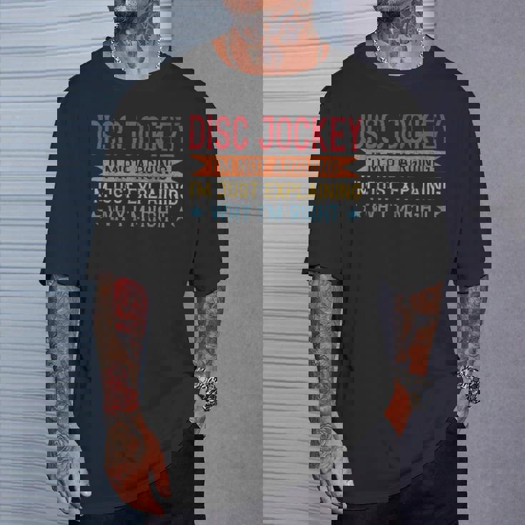 Profession Quote Disc Jockey Tシャツ 彼への贈り物