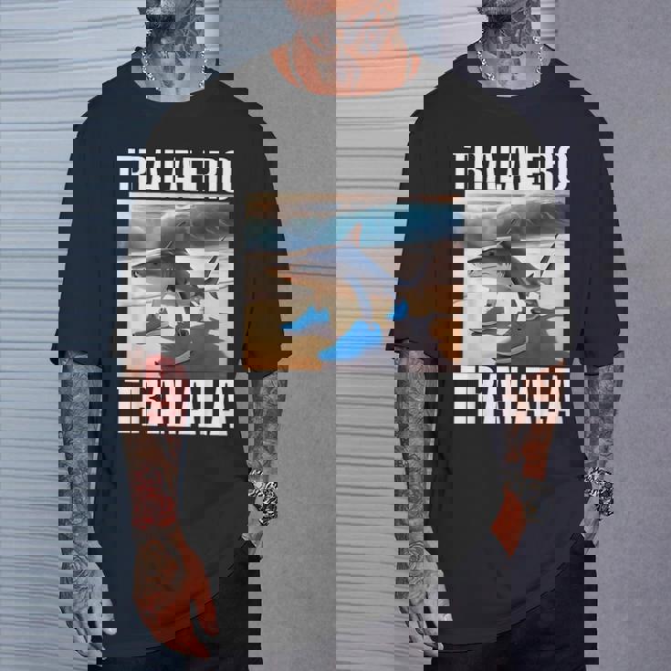 Tralalero Tralala イタリア Brainrot Gen Z Tシャツ 彼への贈り物