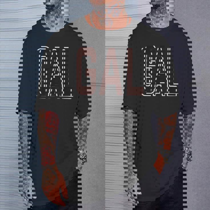 Gal ギャル【英語 文字】メッセージ 面白い デザイン Tシャツ 彼への贈り物