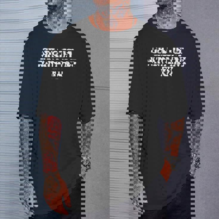 Girls Just Wanna Have Fun Y2k Tシャツ 彼への贈り物