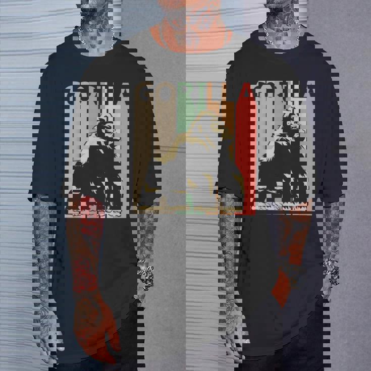 Gorilla ゴリラ Tシャツ 彼への贈り物