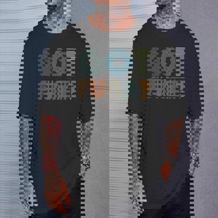 Got Funk Music レトロヴィンテージ風 70年代風 Tシャツ 彼への贈り物