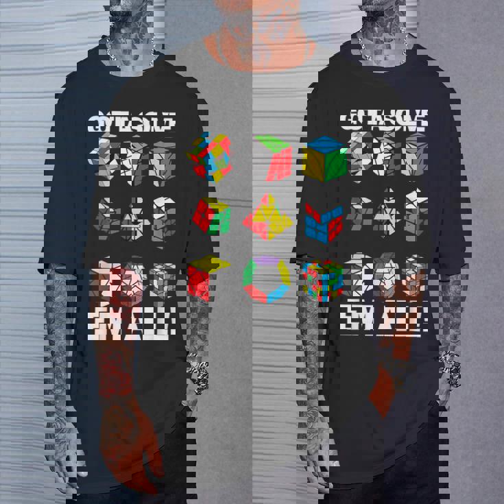 Gottaolve Em Allpeed Cuber パズルキューブ スピードキューブ Tシャツ 彼への贈り物