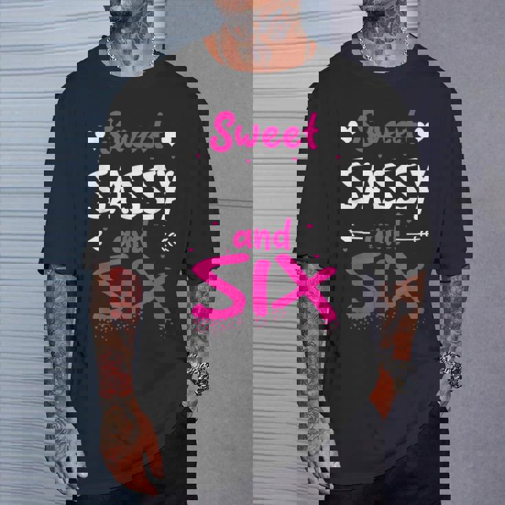 Happy 6Th Birthdayweetassy Andix Girls 6歳 Tシャツ 彼への贈り物