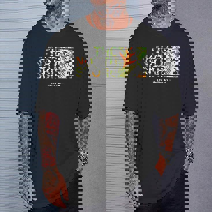 Hawaii Northhore Haleiwa バードオブパラダイス Tシャツ 彼への贈り物