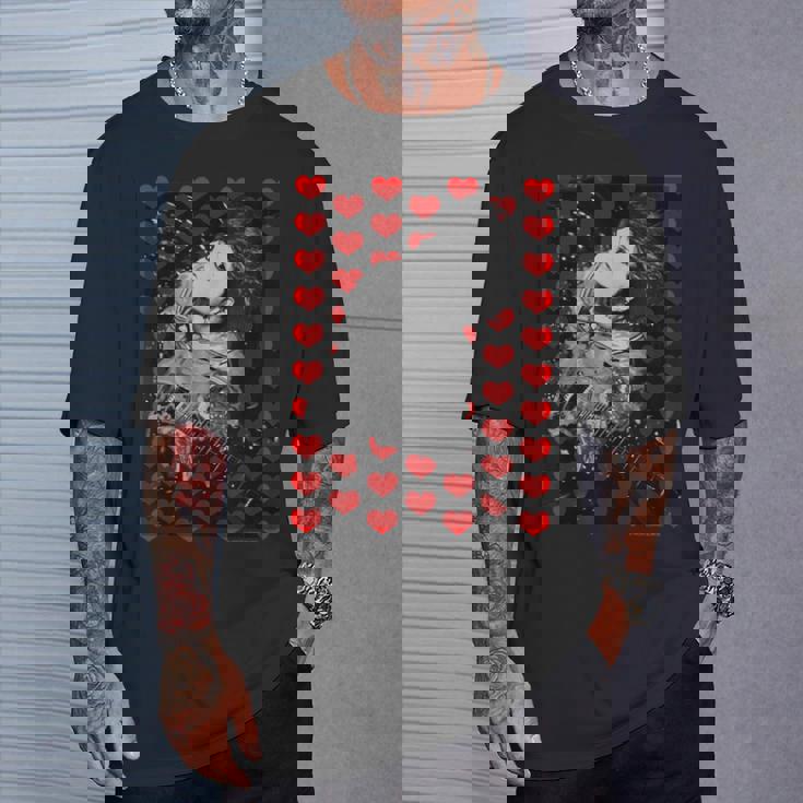 Heart Red Tシャツ 彼への贈り物