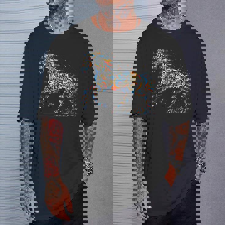 Horse Lover Majestic Horse 馬のグラフィック デザイン Tシャツ 彼への贈り物