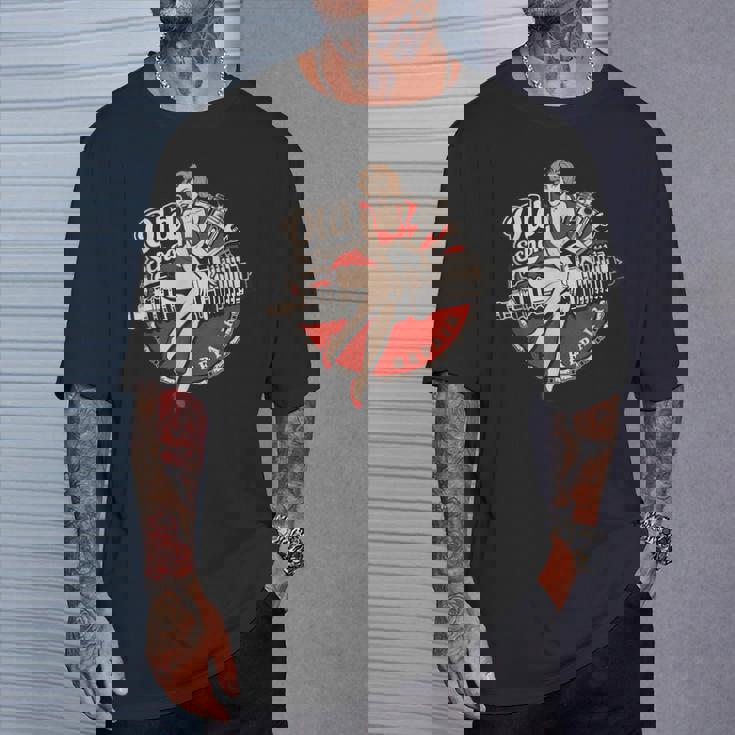 Hot Rod レトロ ヴィンテージ ヴィンテージ 車 ロカビリー オールドスクール Tシャツ 彼への贈り物