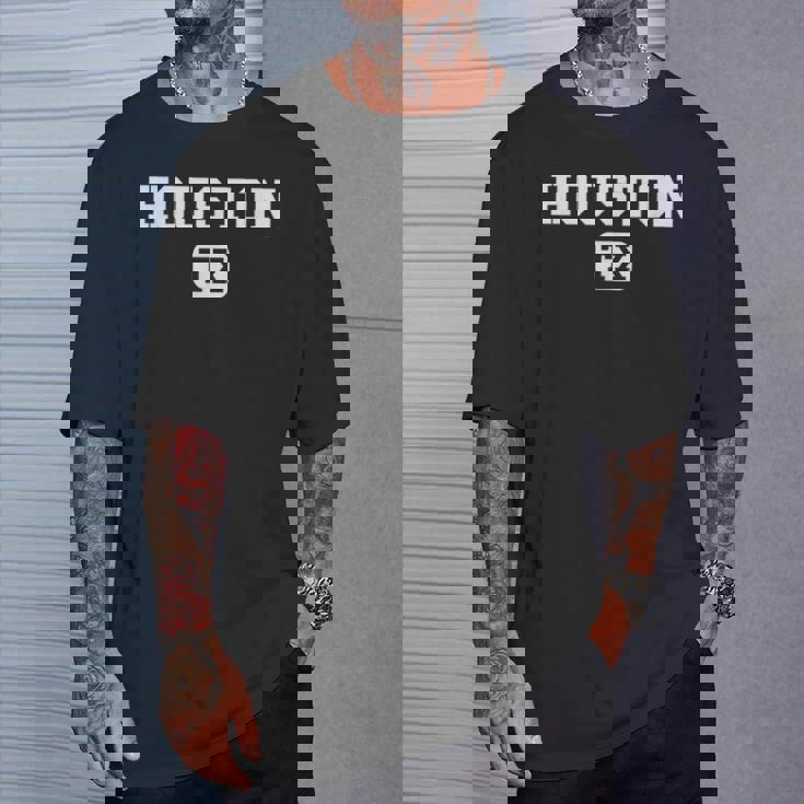 Houston Texas Throwback Classic Tシャツ 彼への贈り物
