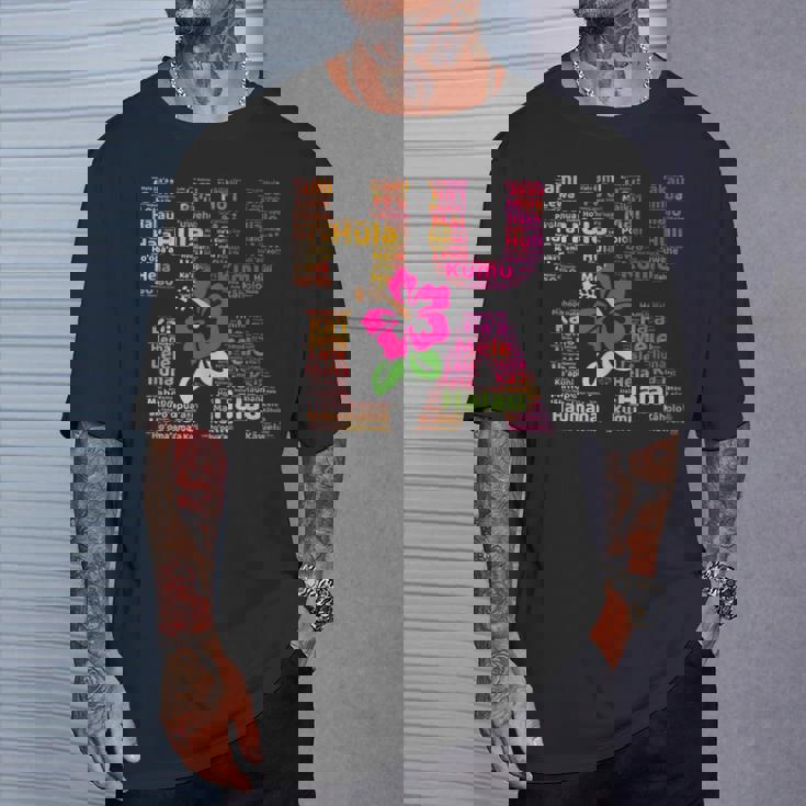 Hula Danceteps ハワイアンダンス クムハウマナ ギフト Tシャツ 彼への贈り物