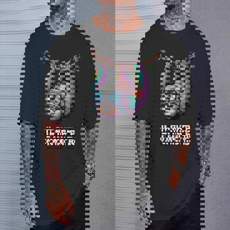 I'd Rather Be Playing Tag Tシャツ 彼への贈り物