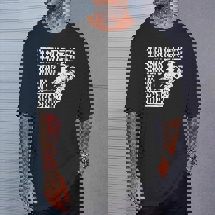 I'd Rather Be Riding My Grom Tシャツ 彼への贈り物