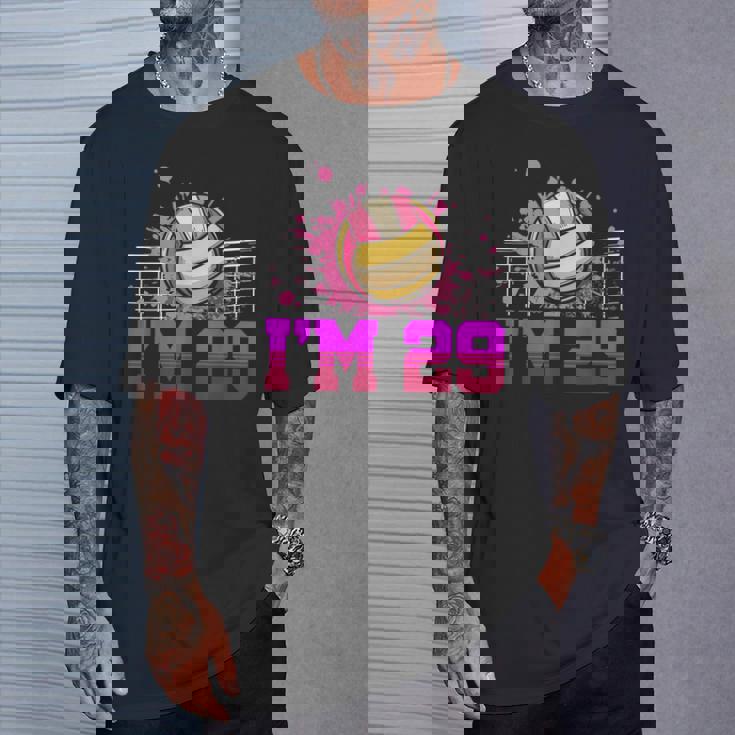 I'm 29Ports バレーボール選手 大人用 29歳の誕生日 Tシャツ 彼への贈り物