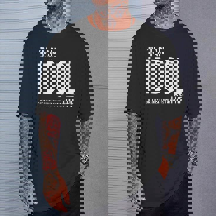 I'm An Idol Do You Want To Be An Idol ギフトアイデア Tシャツ 彼への贈り物