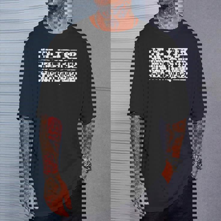 I'm Just Here For Thehortqueeze 面白い株式市場 Tシャツ 彼への贈り物