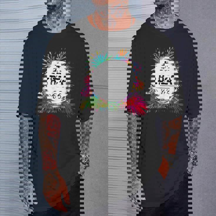 Ibiza 2025 カラフル Tシャツ 彼への贈り物