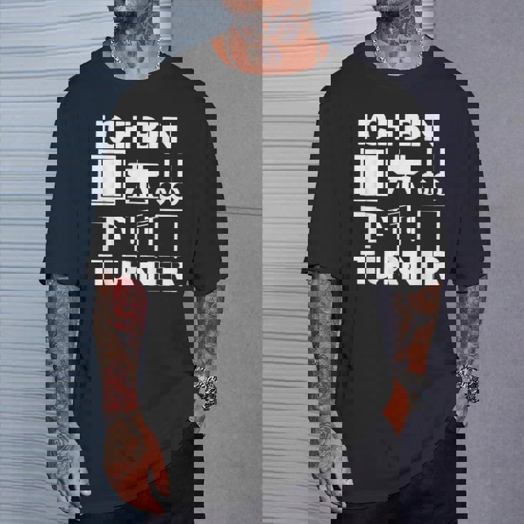 Ich Bin ターナー アート 体操モチーフ 男の子 メンズ Tシャツ 彼への贈り物