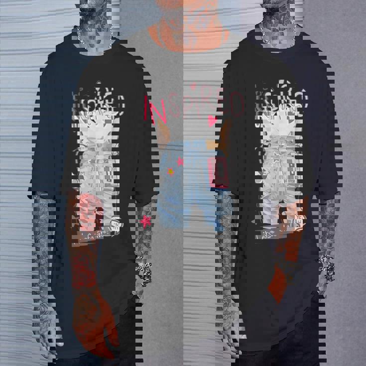 Be Inspired デニム レトロ I Choose Tohine ガールズ グラフィック Tシャツ 彼への贈り物