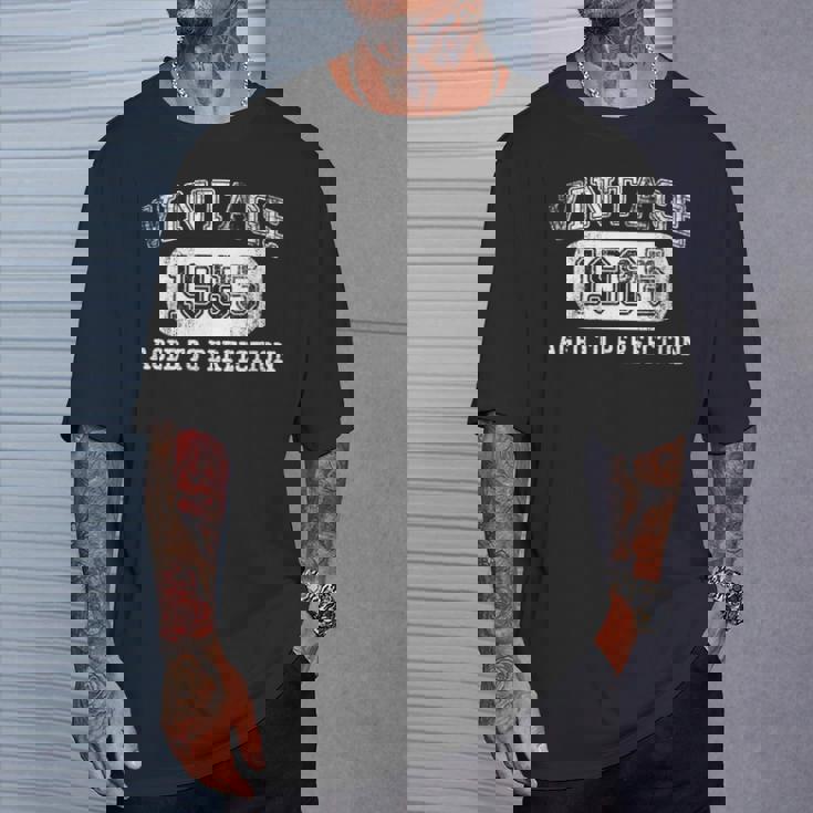 Intage 1985 Regalos De Cumpleaños 37 Años 37Th Bday Present Cuello Camiseta unisex Regalos para él