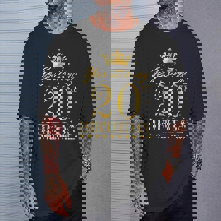 It's My 20Th Birthday Party ケーキ お祝い 楽しい20年 Tシャツ 彼への贈り物