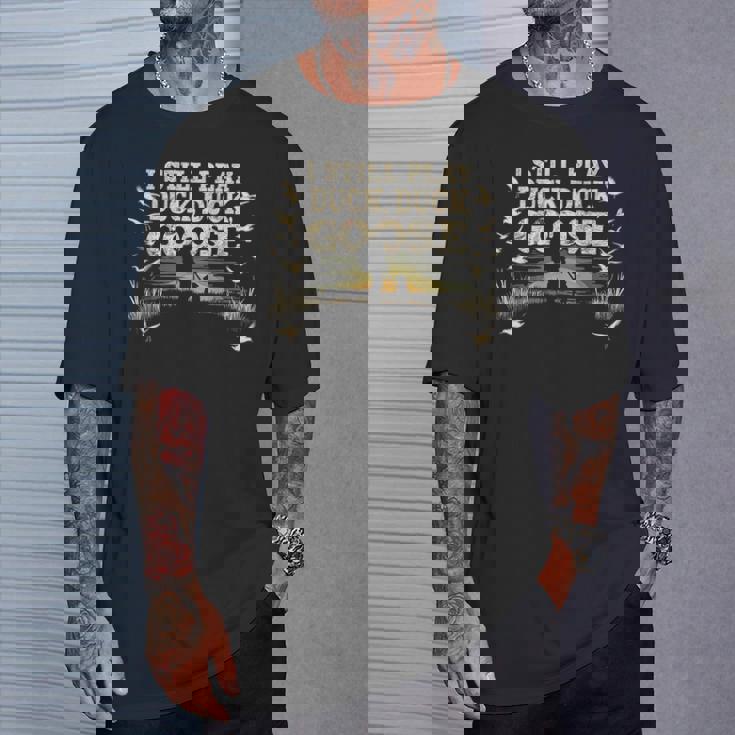 Itill Play Duck Hunting itka Camo Dux Waterfowl メンズ Tシャツ 彼への贈り物
