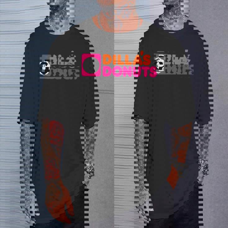 J Dillas ドーナツ ヒップホップ ジェイディー Tシャツ 彼への贈り物