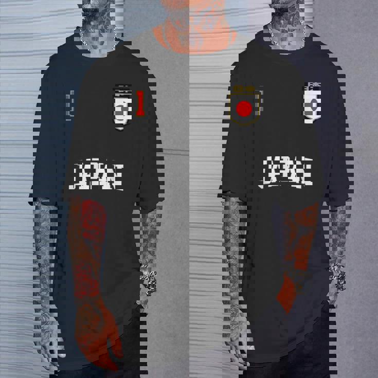 Japan チームサッカー 日本 Number 1Occer Tシャツ 彼への贈り物