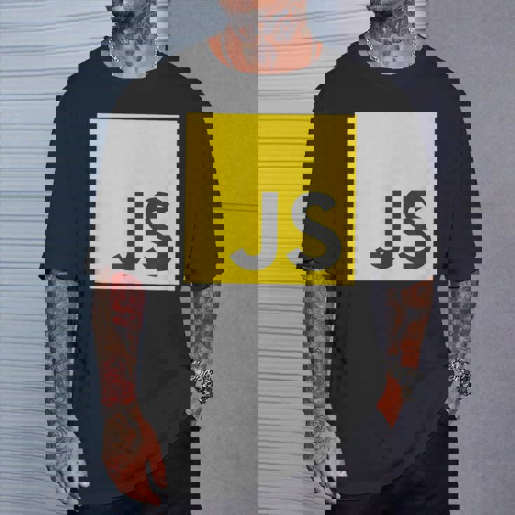 Javascript Js React AngularjsueJs NodeJs プログラマーオタク Tシャツ 彼への贈り物